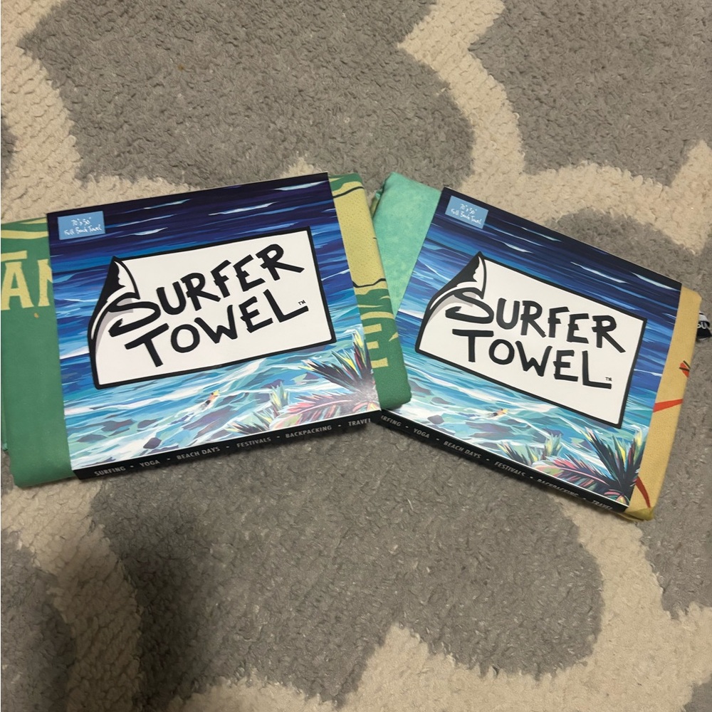 Colorful Surfer Towel Set - Picture 2 of 5